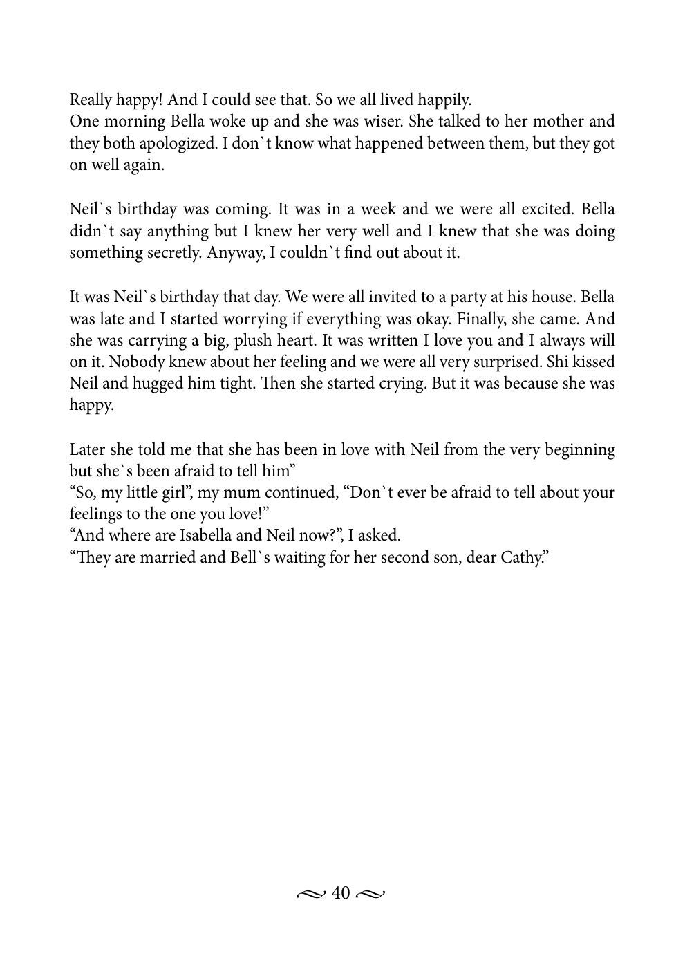 Original book page 40 of Youth Experiences