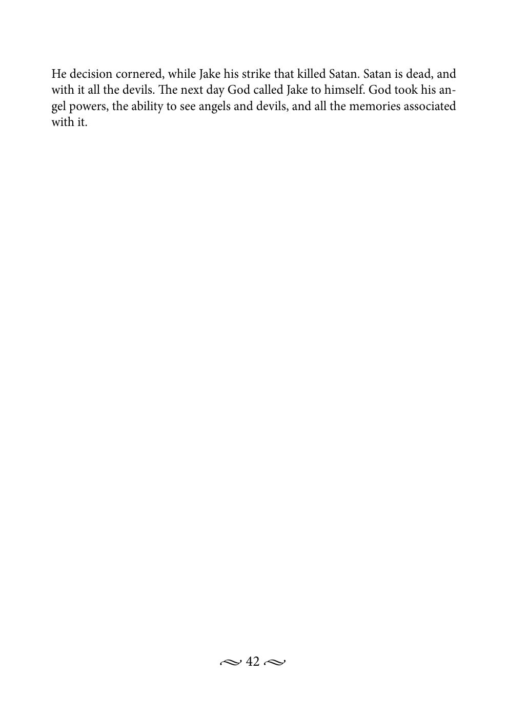 Original book page 42 of The Strange Angel