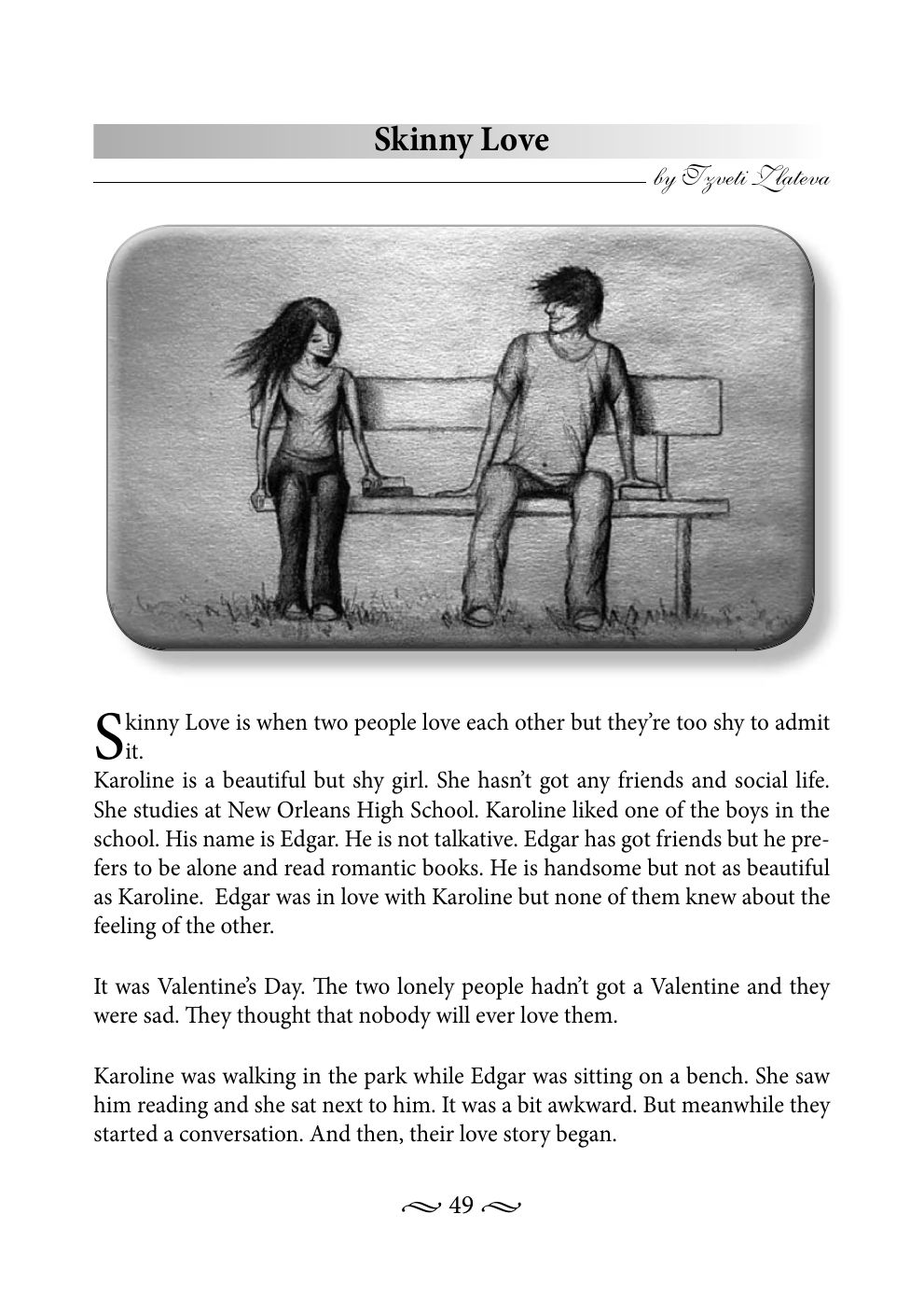 Original book page 49 of Skinny Love