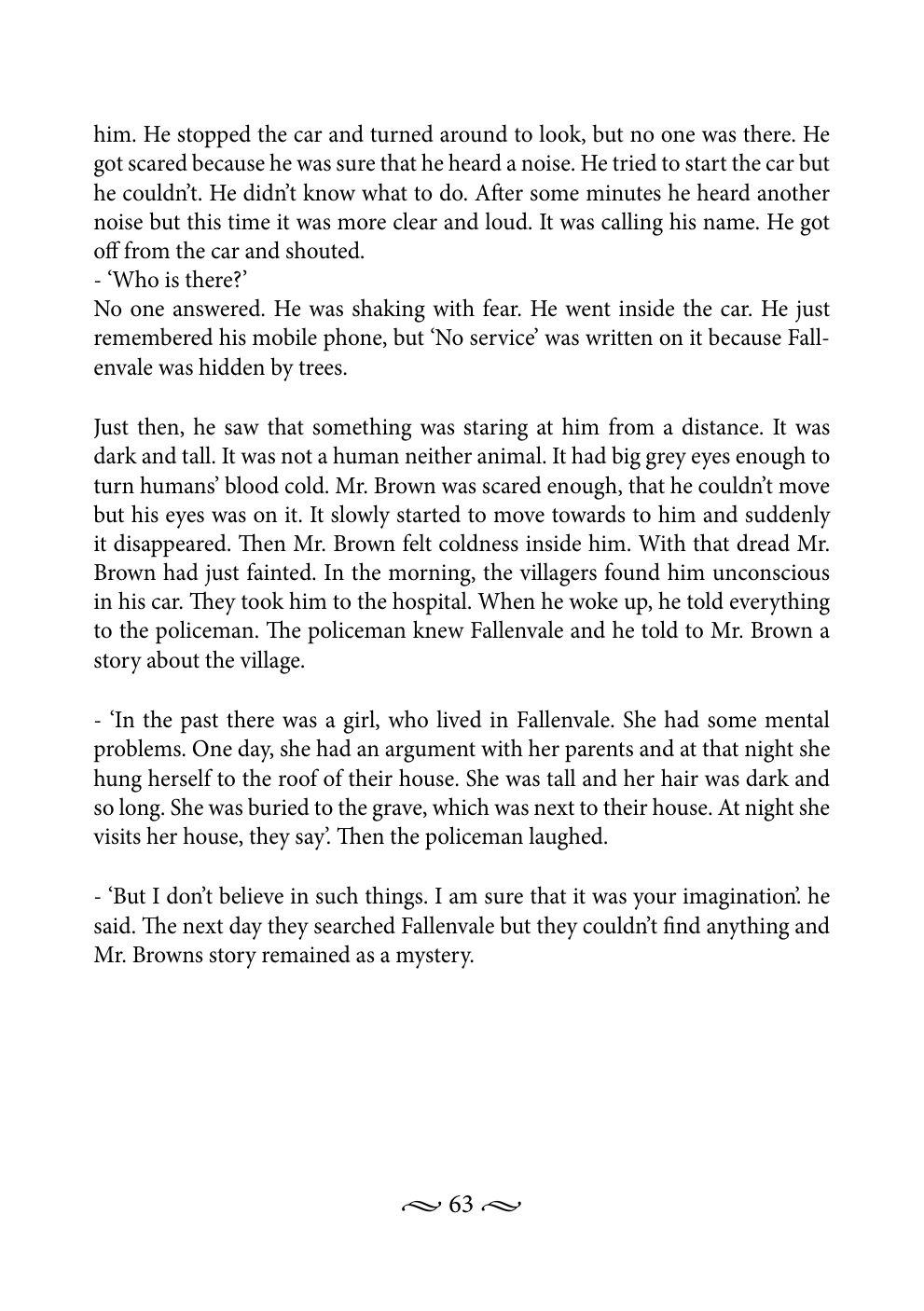 Original book page 63 of The Mystery