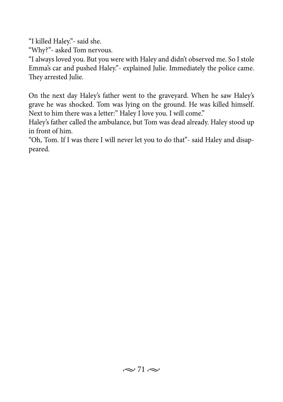 Original book page 71 of If I was There