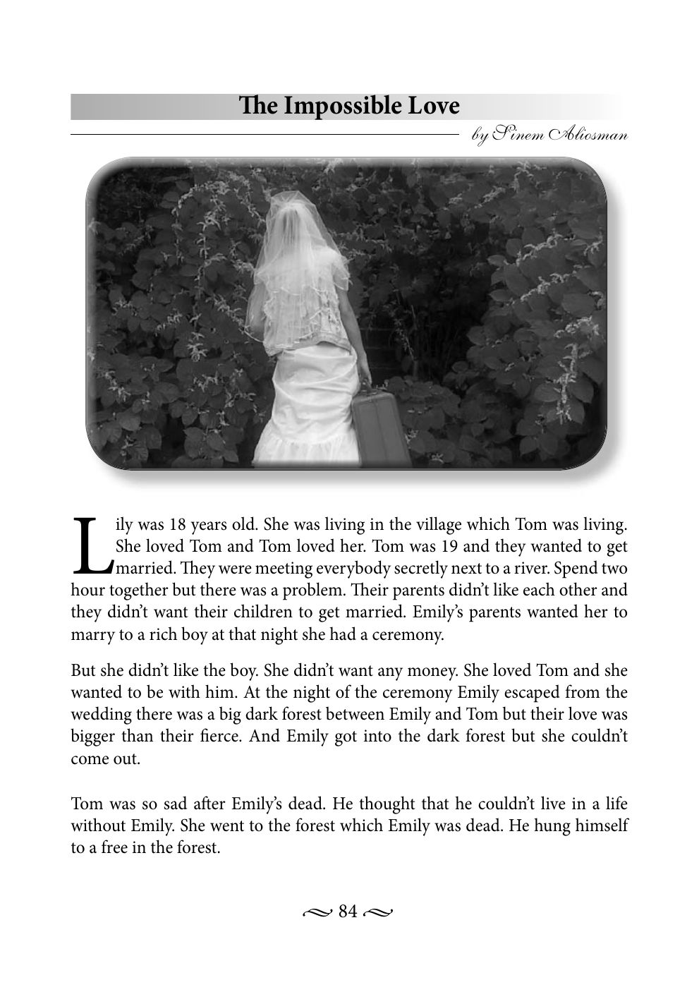 Original book page 84 of The Impossible Love