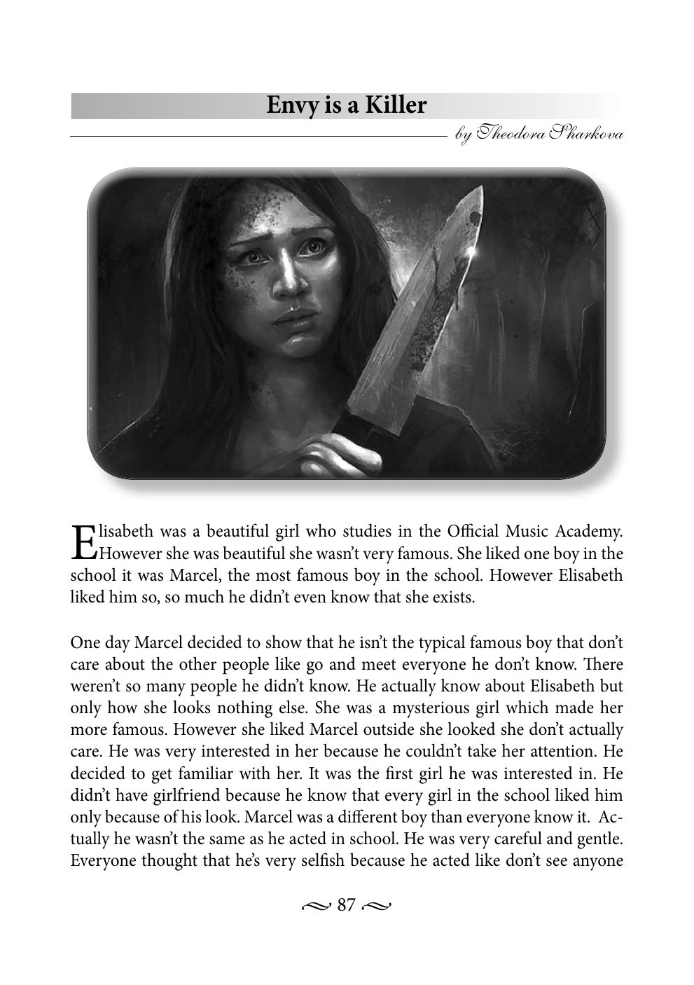 Original book page 87 of Envy is a Killer