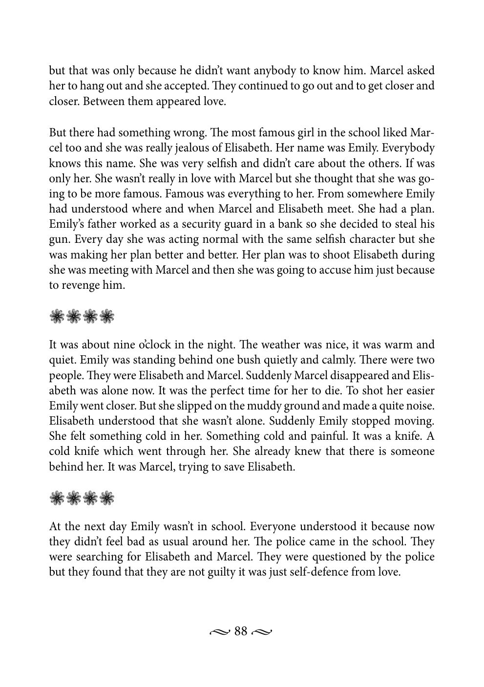 Original book page 88 of Envy is a Killer