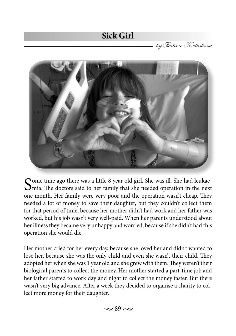 Original book page 89 of Sick Girl