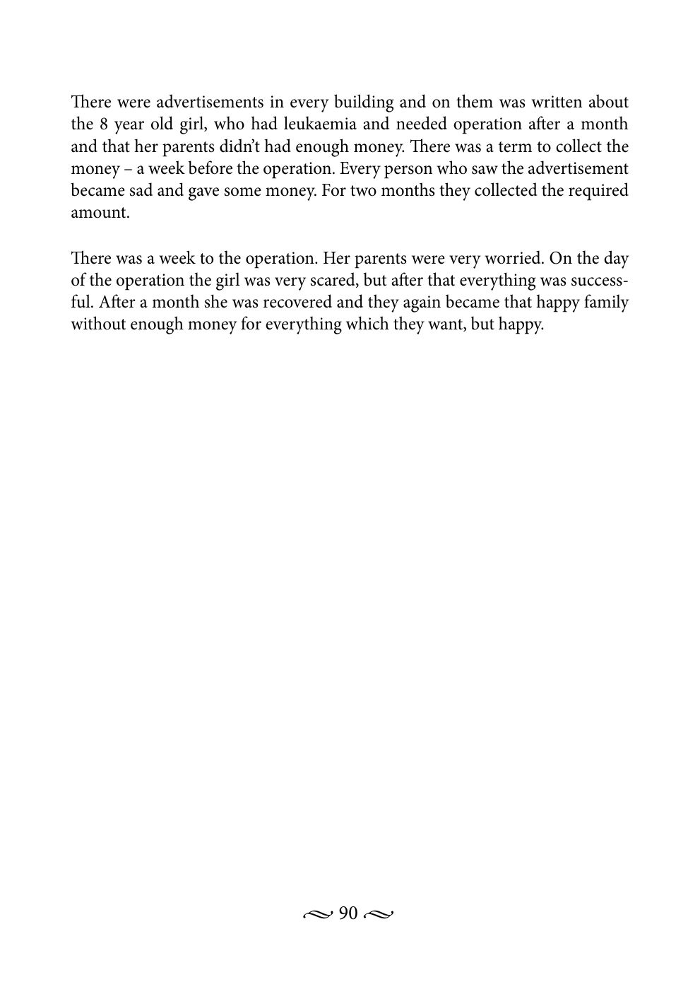 Original book page 90 of Sick Girl