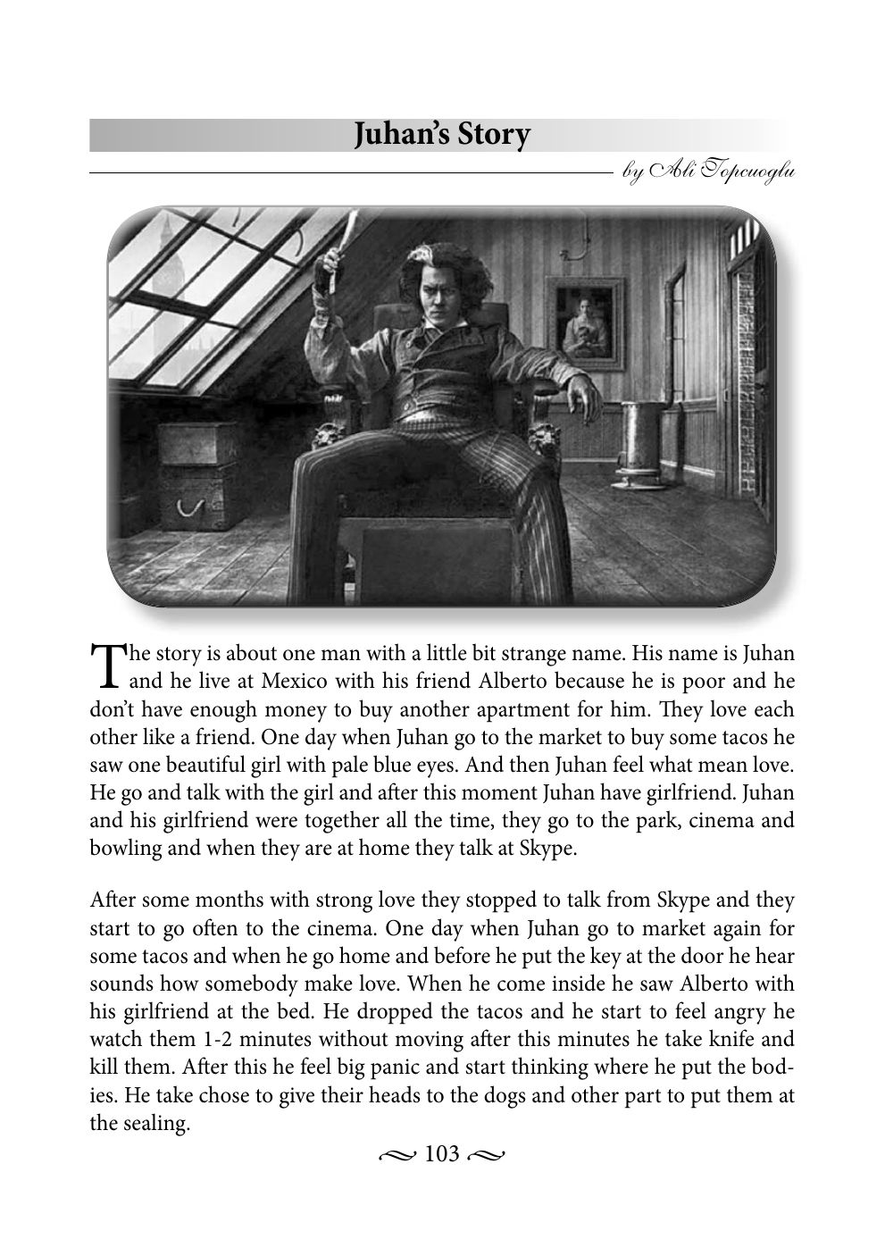 Original book page 103 of Juhan’s Story