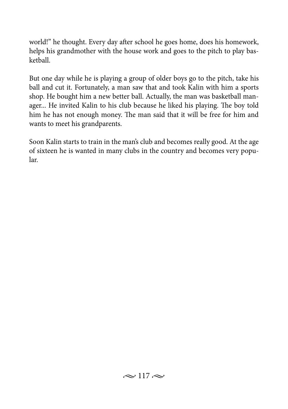 Original book page 117 of A Boy’s Dream