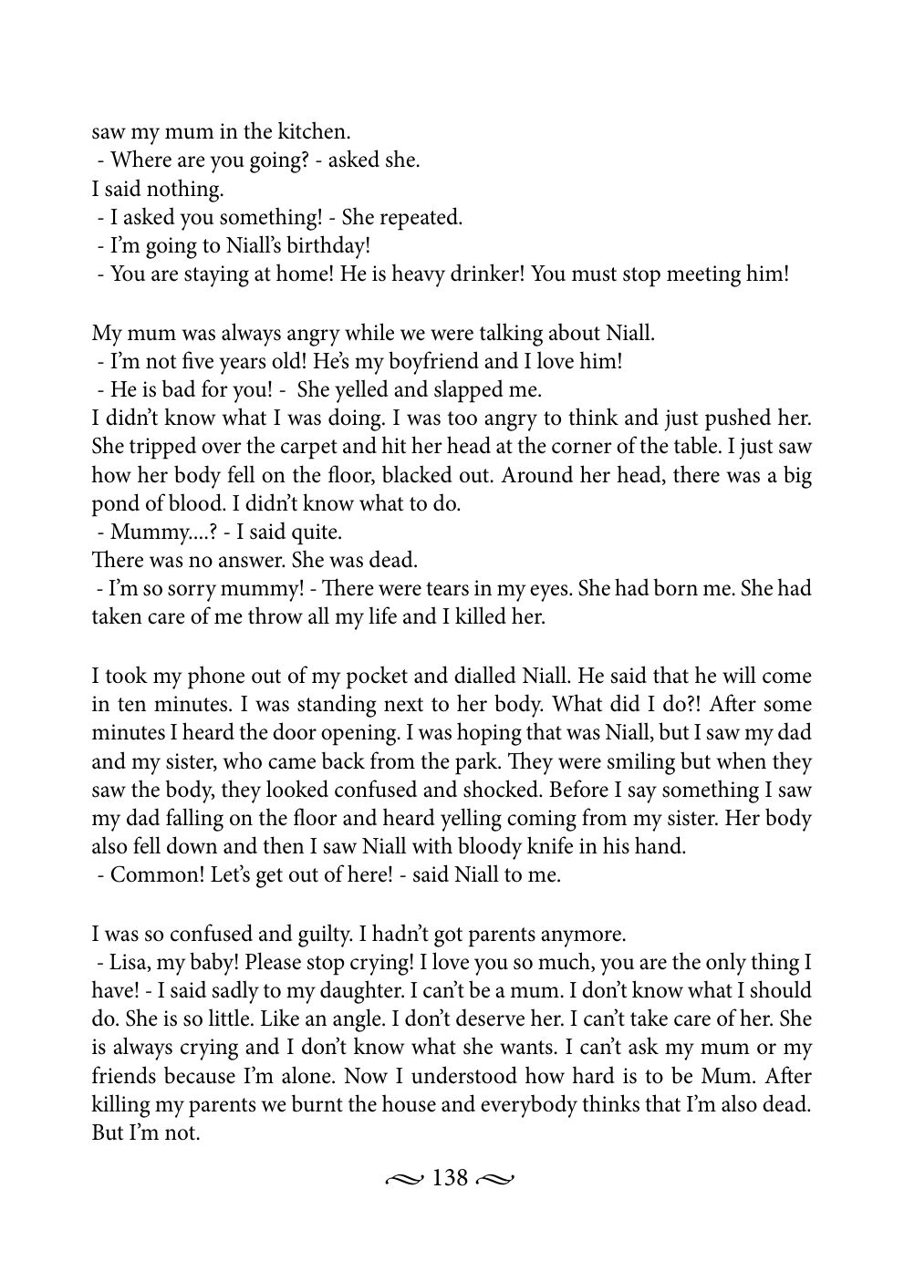 Original book page 138 of Teenage Mind